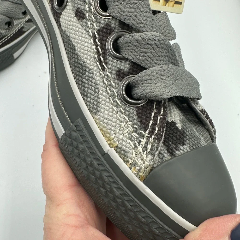 Converse Chuck Taylor All Star Camo Black/Charcoal Grey Hi Sneakers Women's 6.5‎ - Picture 13 of 15